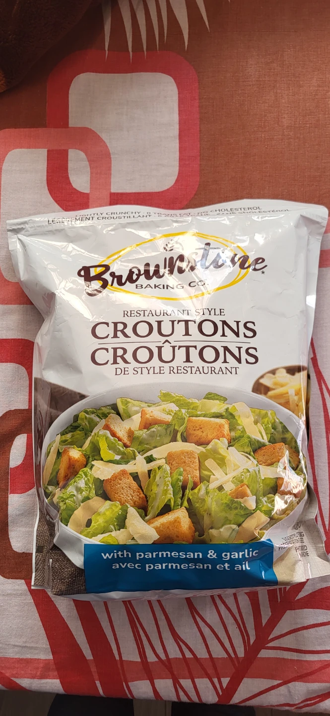 Brownstone Baking Co. Parmesan & Garlic Croutons