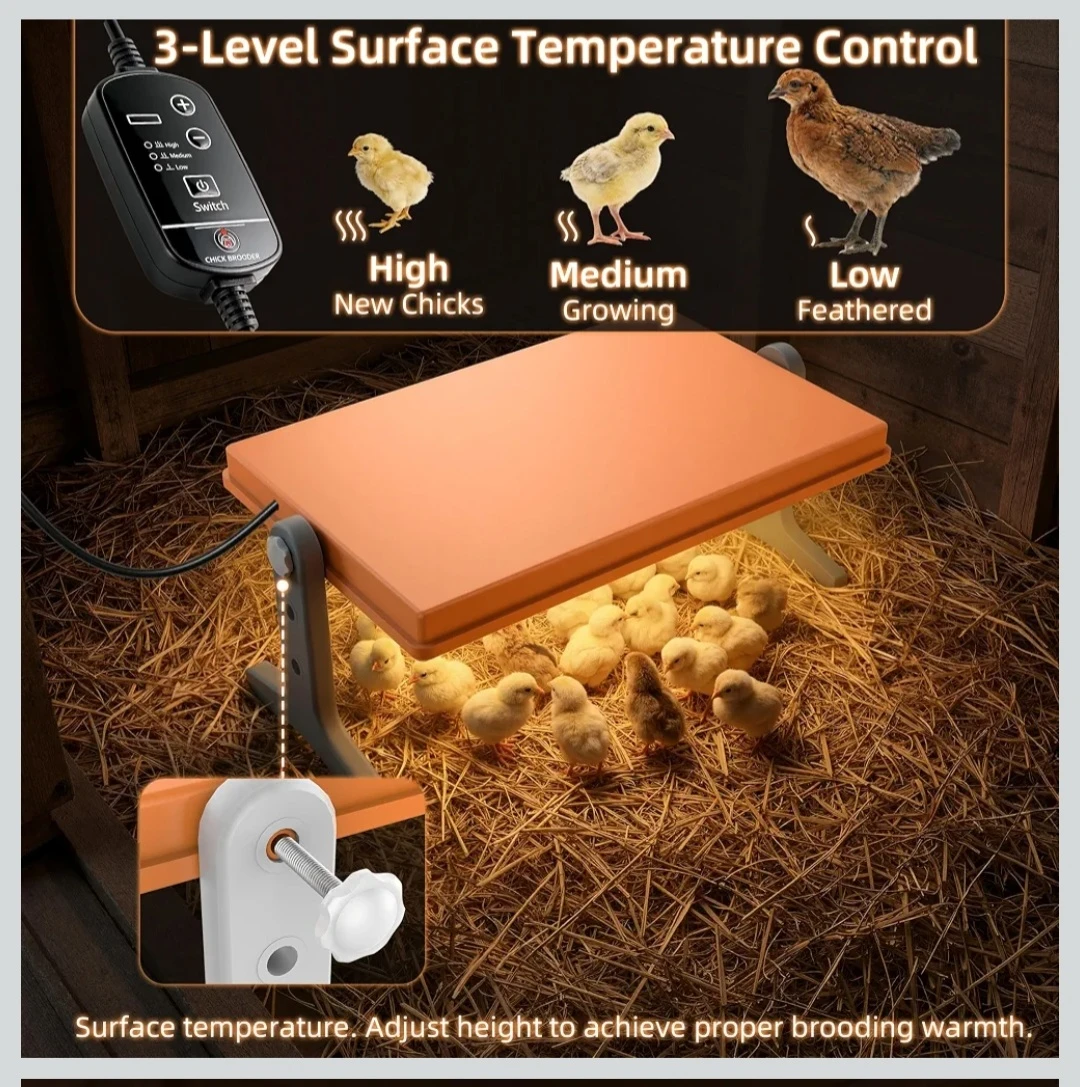Chick Brooder Heating Plate...New - photo 3