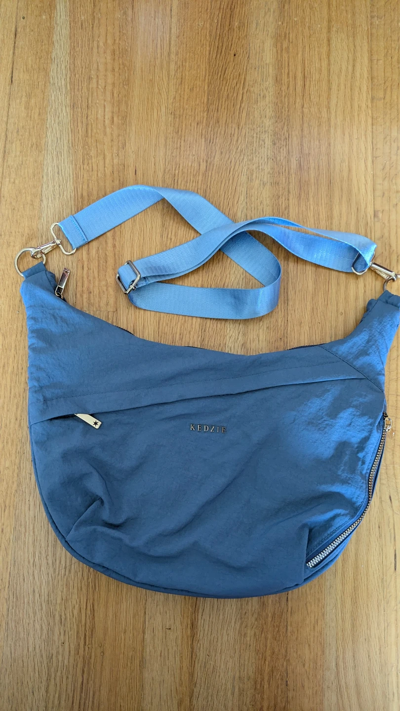 Kedzie Blue Crossbody Bag