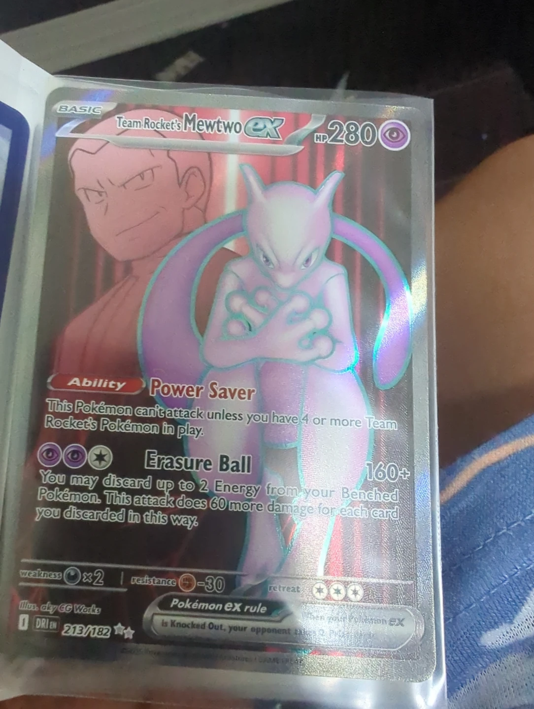 Team Rocket's Mewtwo ex & Lugia VSTAR Cards - photo 2