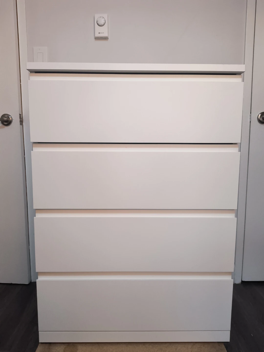 IKEA Storklinta 4-Drawer Chest, White