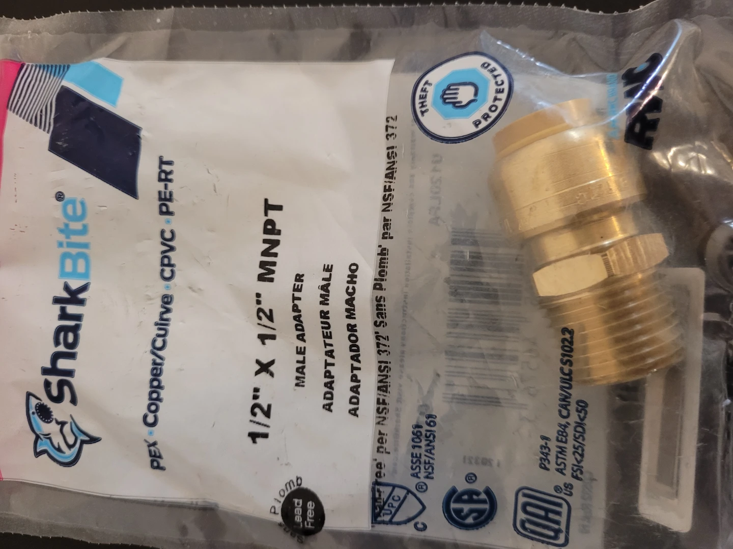 Assorted SharkBite Plumbing Fittings - photo 4