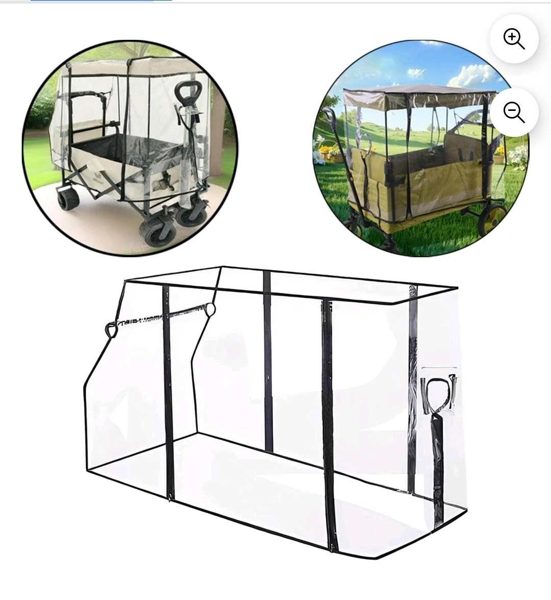 Wagon Rain Cover Rain Canopy - photo 3