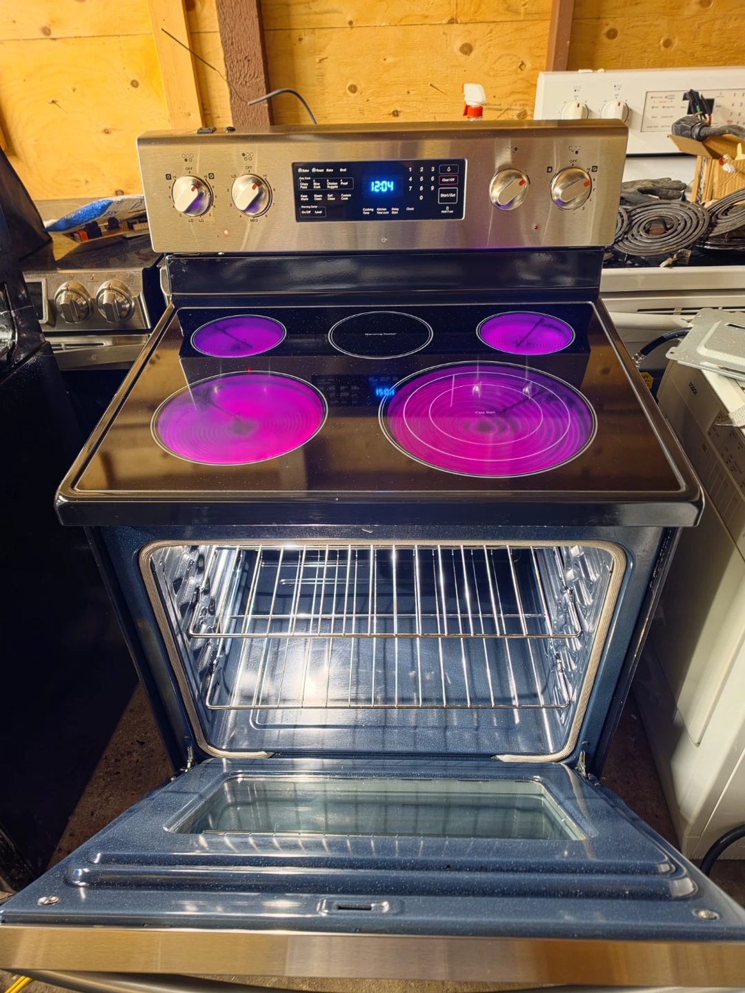 Samsung 30" Stainless Steel Electric Range - Fan Convection