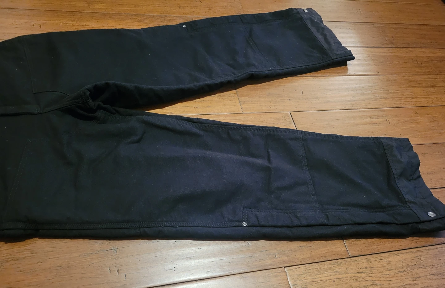 Carhartt Black Men Loose Fit Duck Insulated Bib Overall Sz Small - photo 3