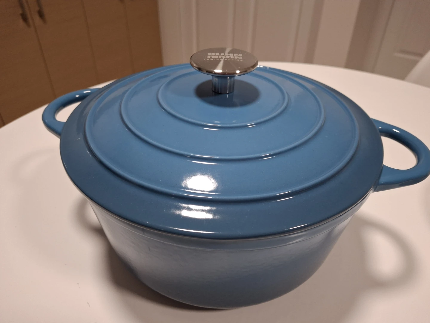 Kuhn Rikon Swiss Design Enamelled Cast Iron Pot - photo 4