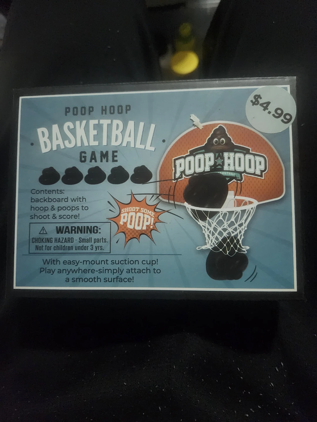 Poop Hoop Basketball Game