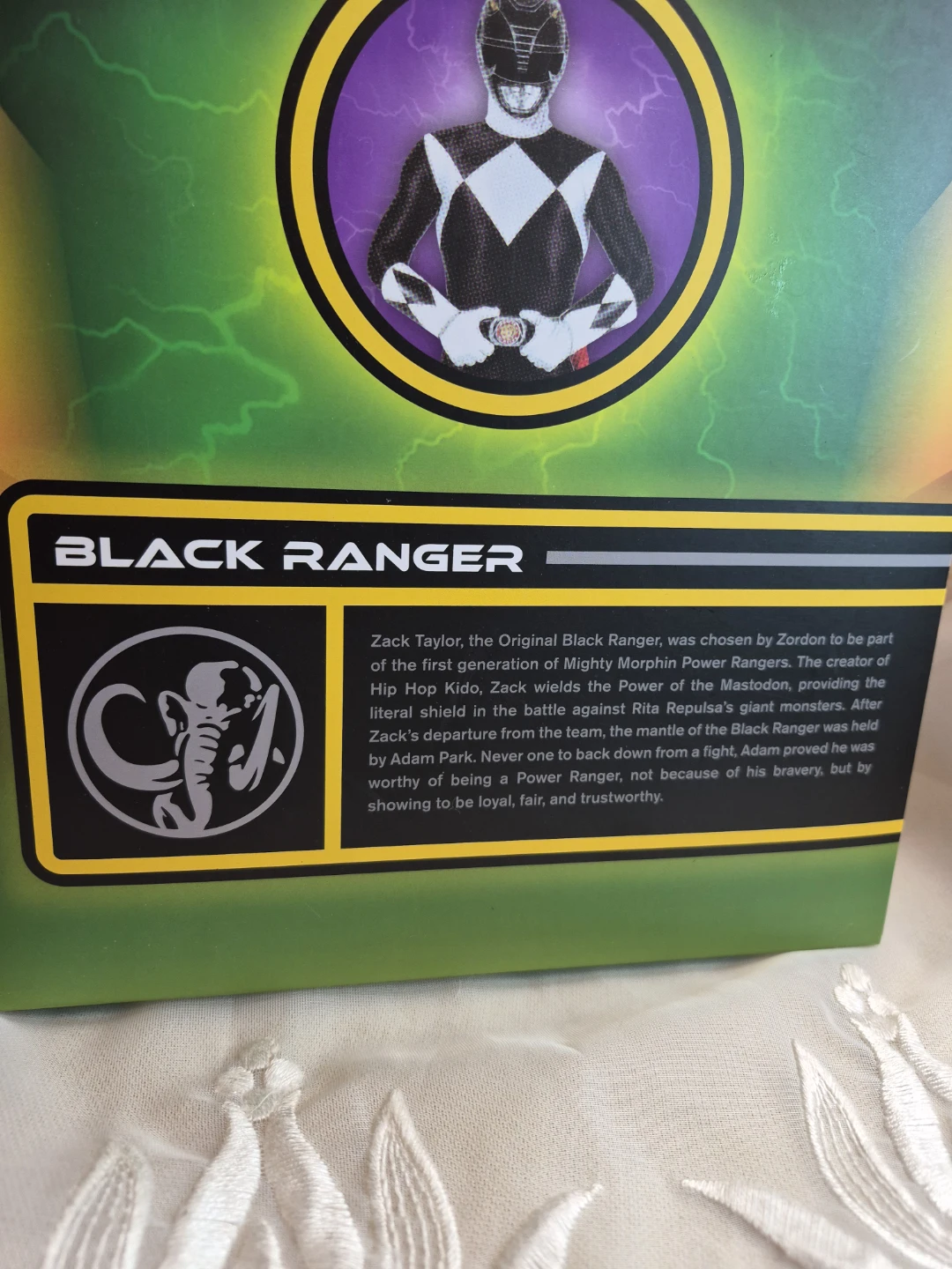 Ultimates! Mighty Morphin Power Rangers Black Ranger 2023 - photo 3