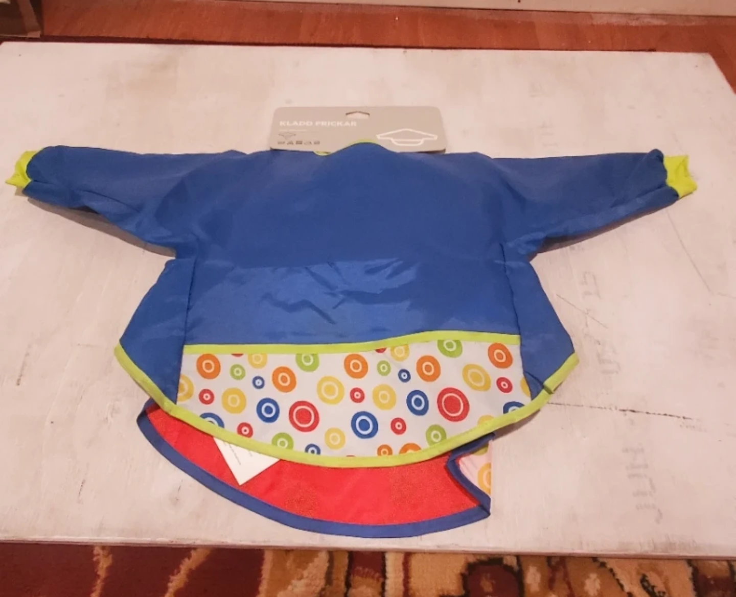 IKEA KLADD PRICKAR long-sleeved bib