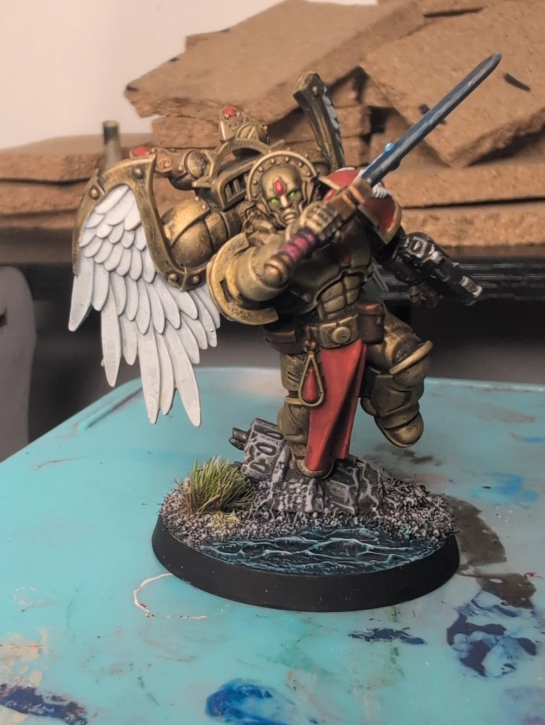 Warhammer 40k New Primaris Blood Angels Sanguinary Guard x3 - photo 2