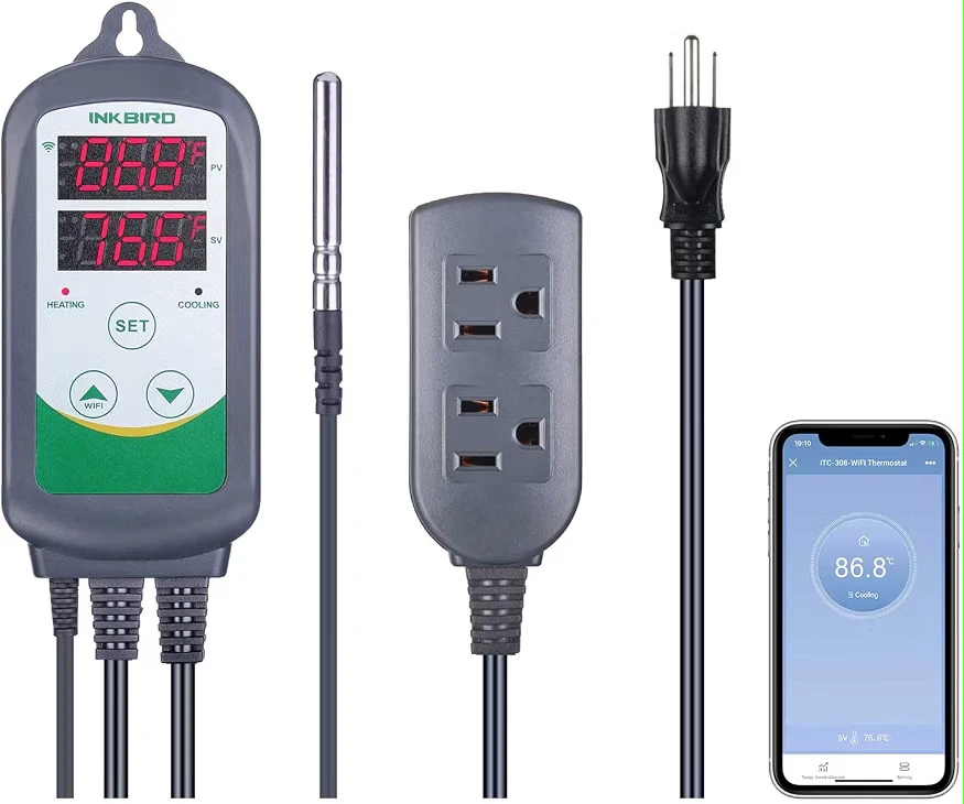Inkbird ITC-308 WiFi Digital Thermostat