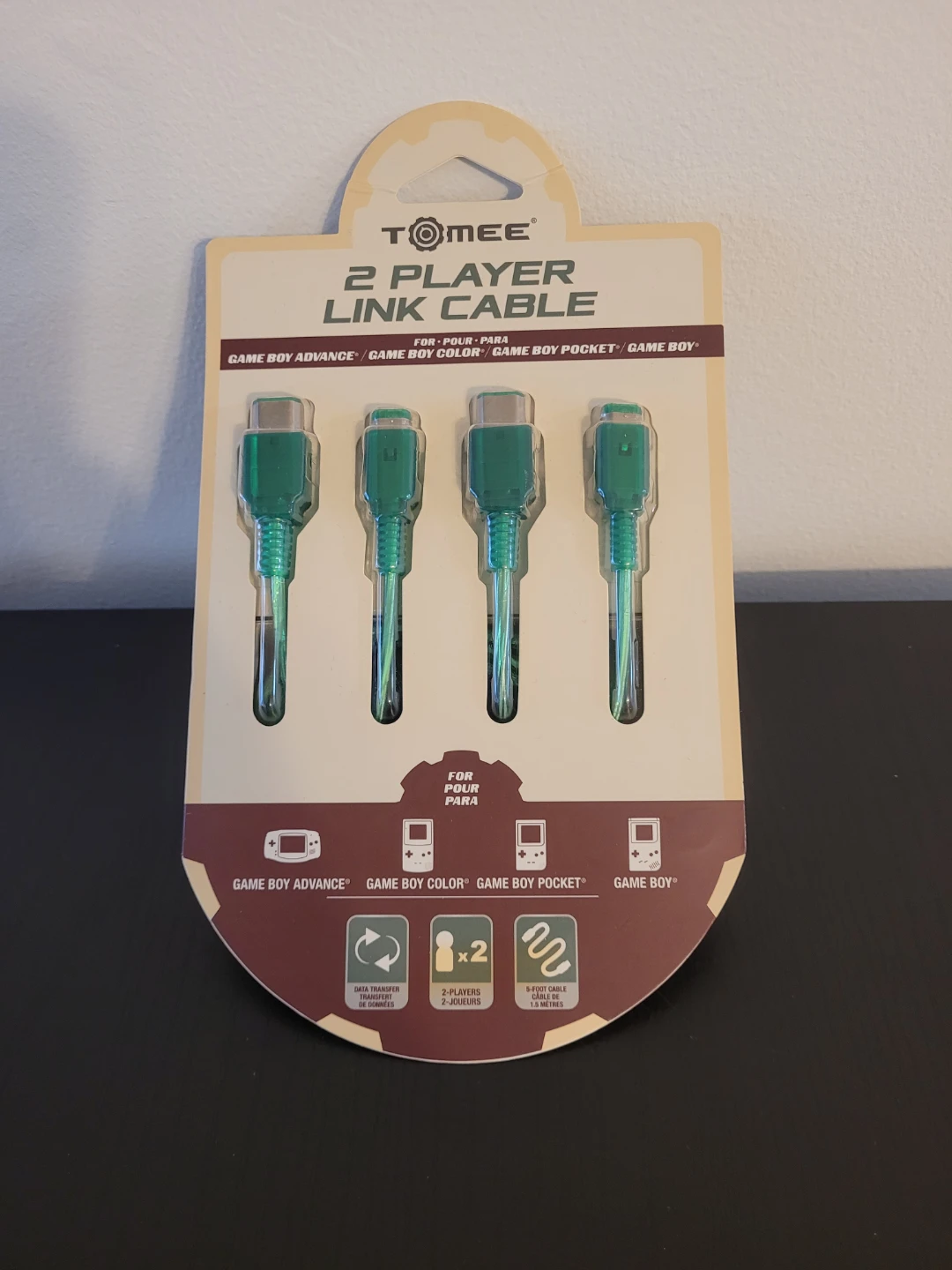 Tomee 2 Player Link Cable for Game Boy