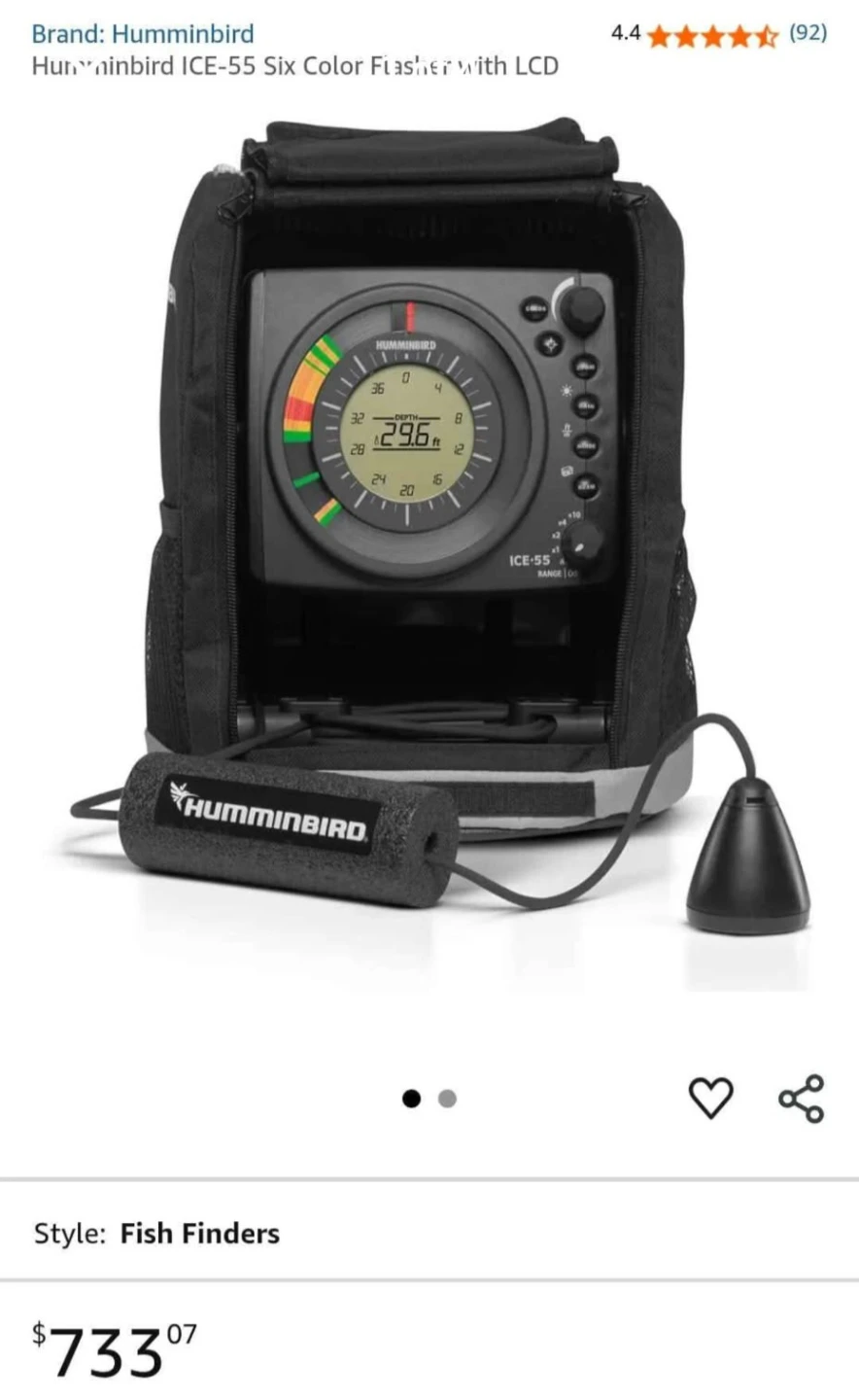 Humminbird ICE-55 Flasher - photo 4