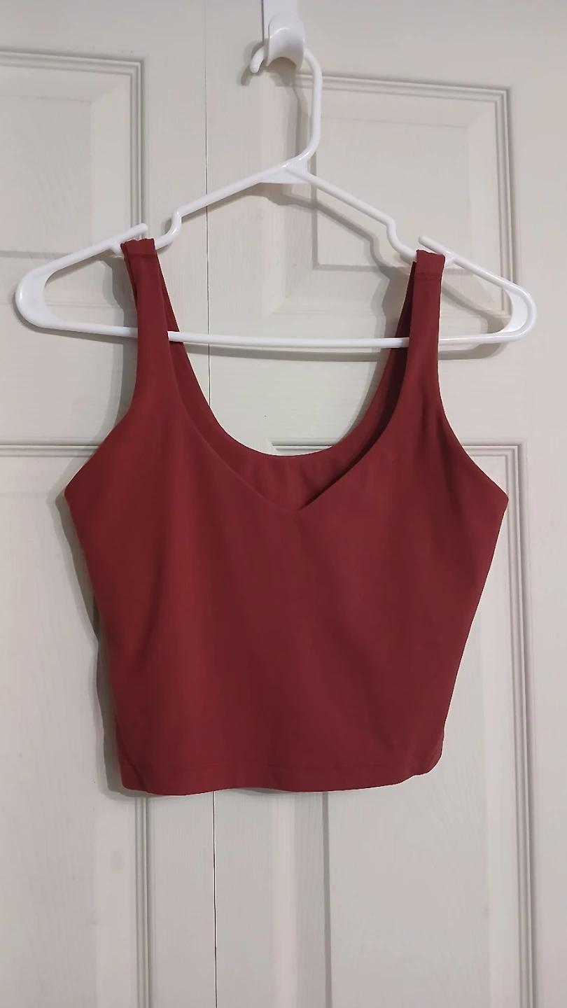 Lululemon Align tank top burgundy, size 6