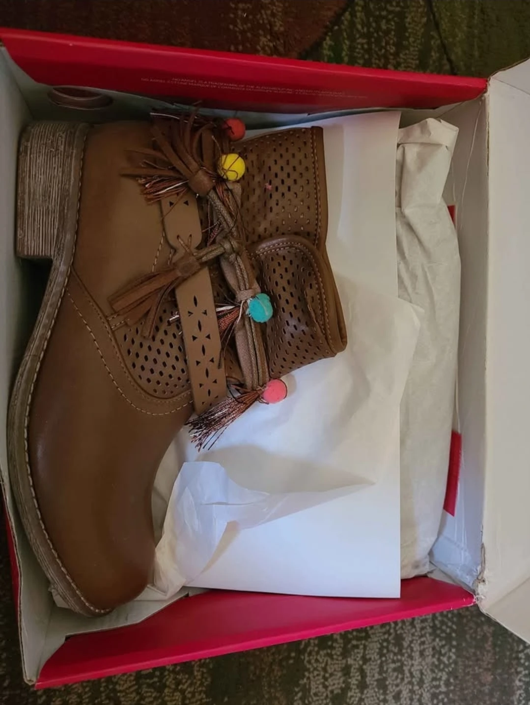 No Angel NACHTMAN Brown Ankle Boots size 6