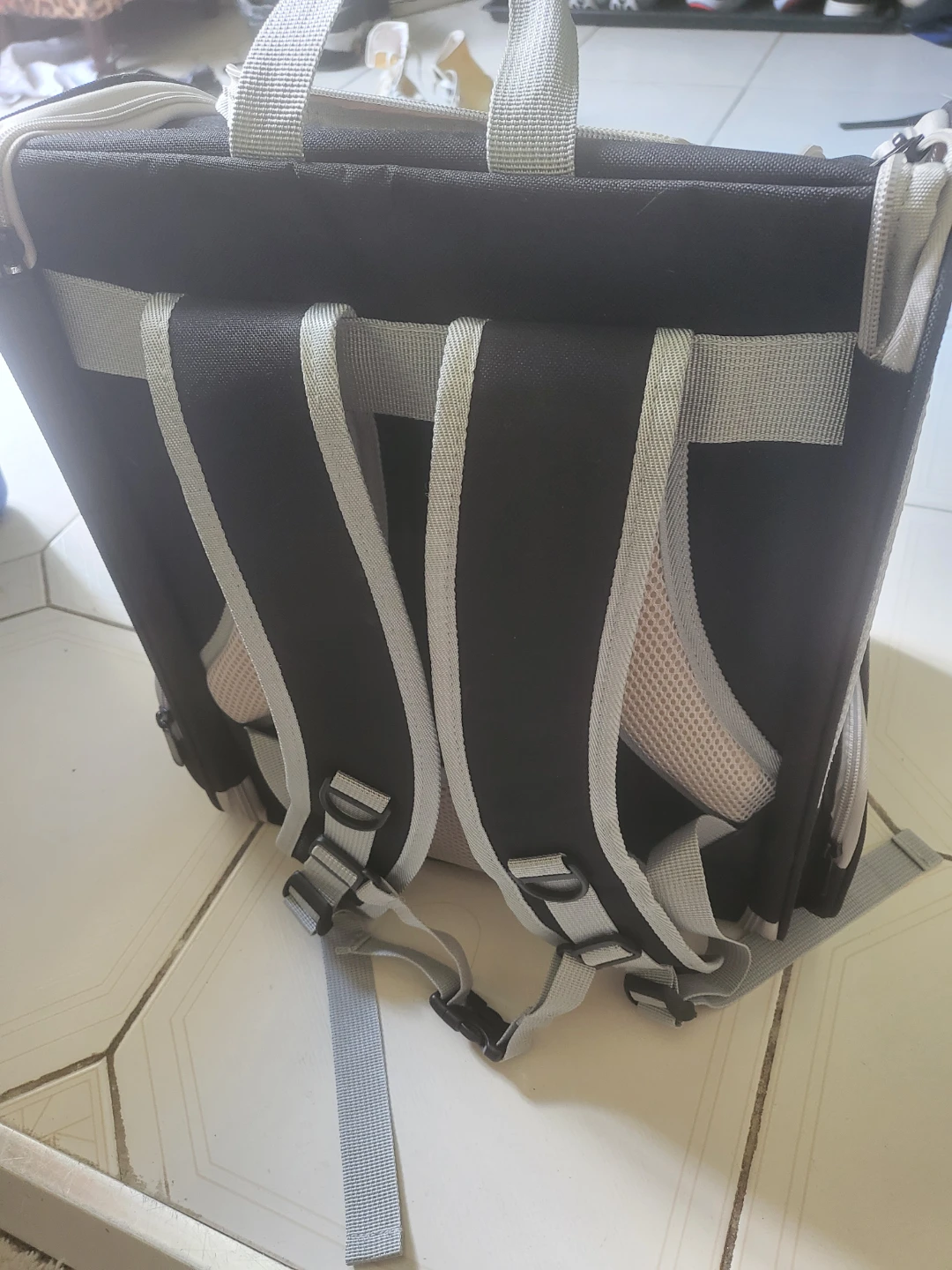 Black Pet Travel Backpack - photo 2
