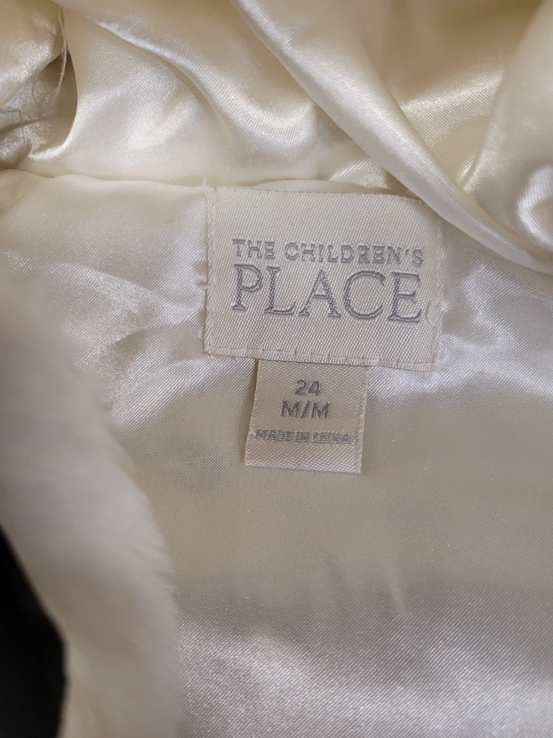 The Children's Place faux fur coat set, 24 months - photo 2
