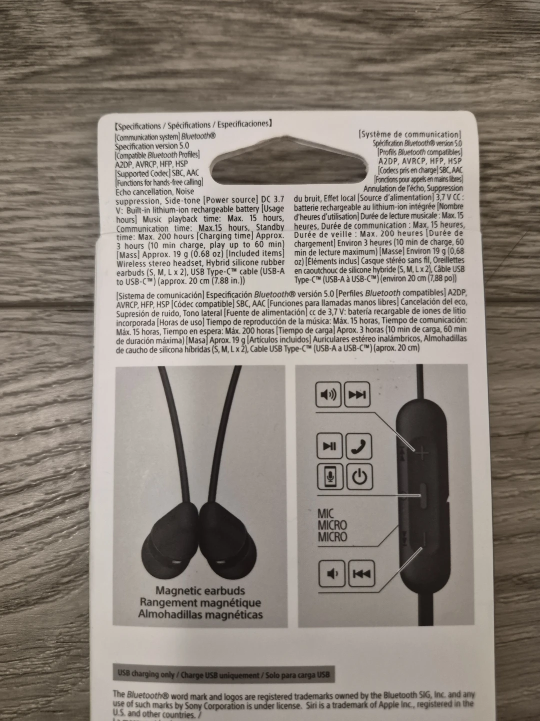 Sony WI-C200 Wireless Stereo Headset - photo 2