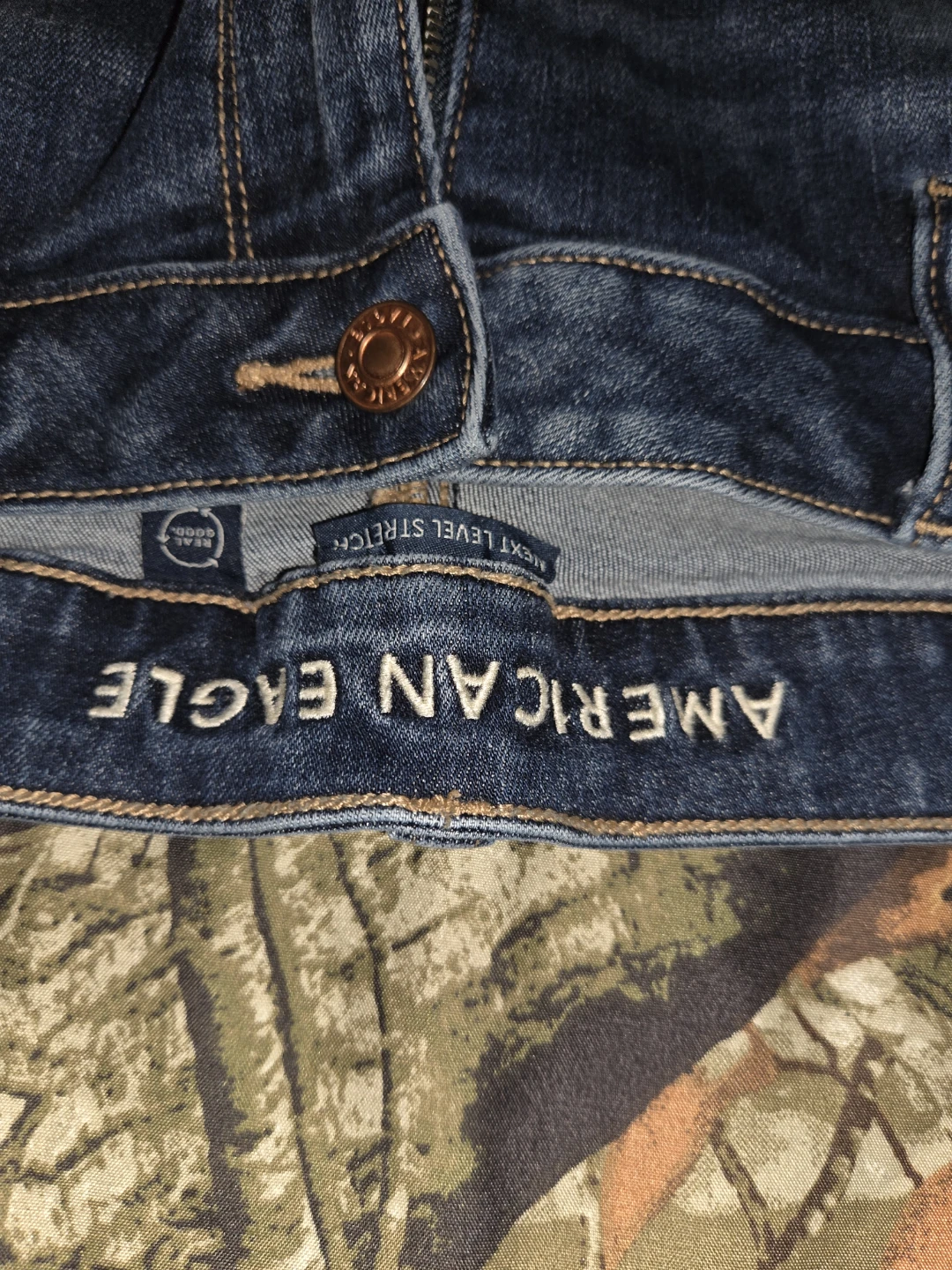 American Eagle Next Level Stretch Denim Pants in a Ladies 12/ONE - photo 3