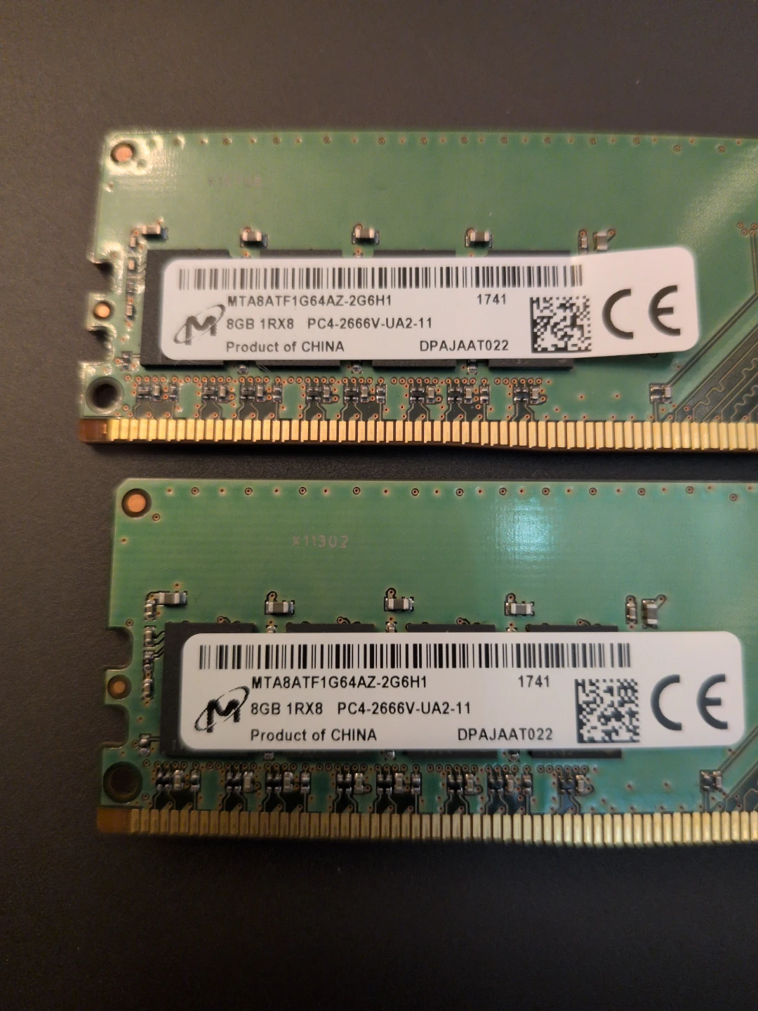 2x 8GB Micron DDR4 RAM - photo 3