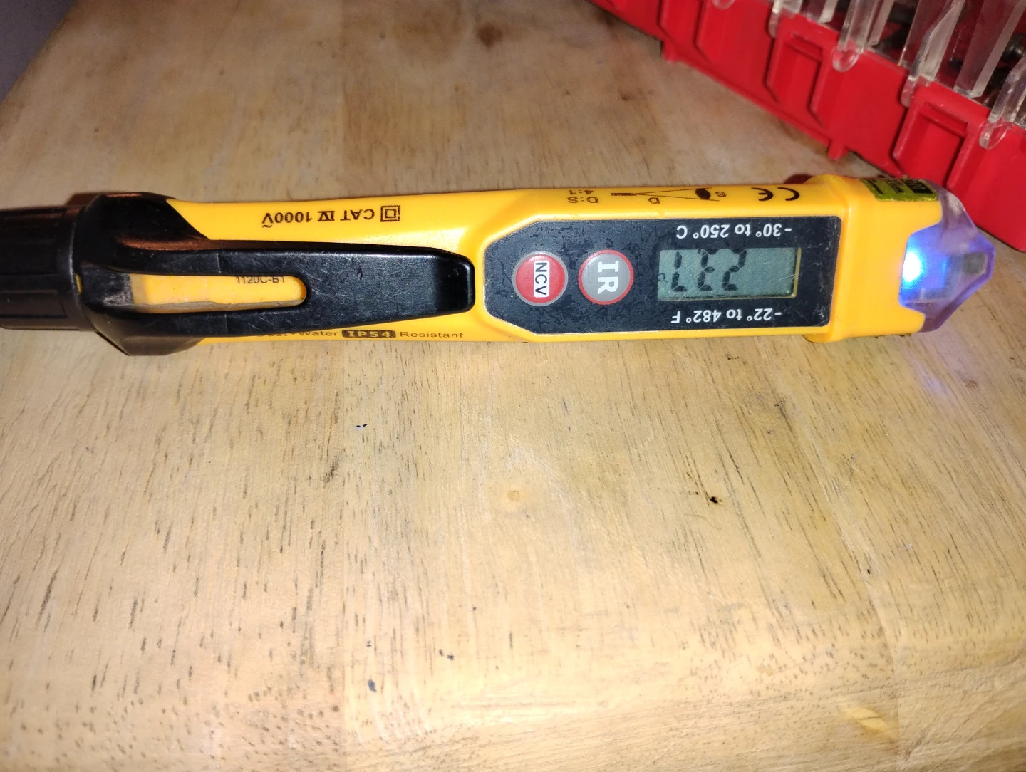 IR Infrared Thermometer and NCV Voltage Tester - photo 3