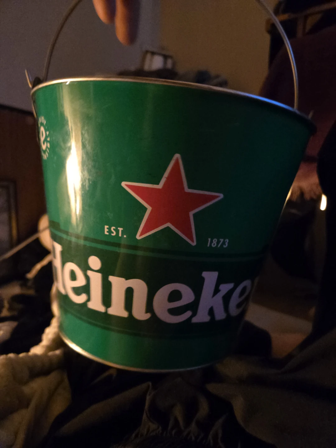 Heineken Metal Beer Bucket - photo 2