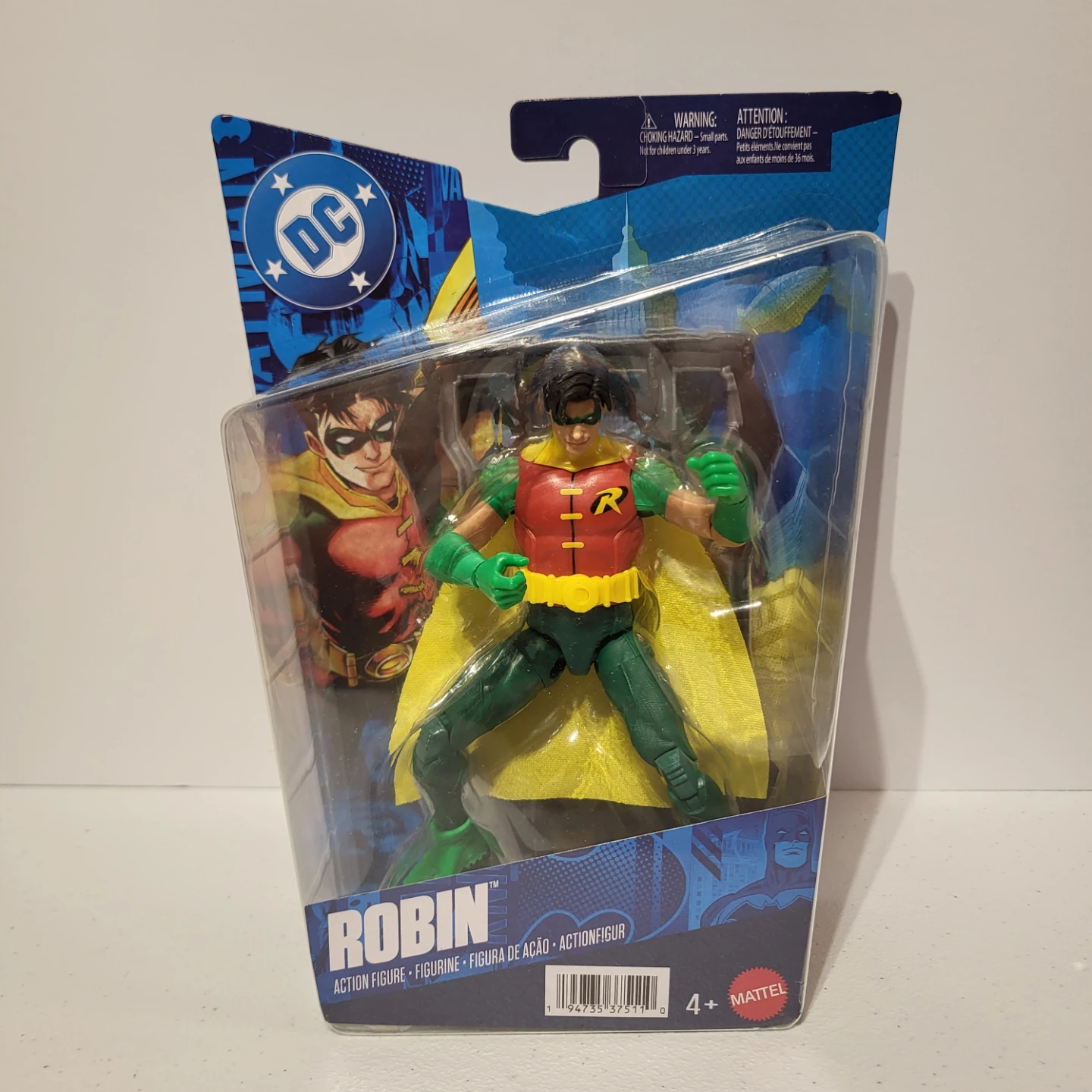 Mattel DC Super Villains Robin Action Figure