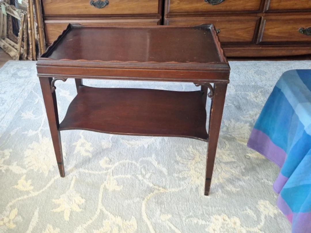 Vintage Mahogany Side Table