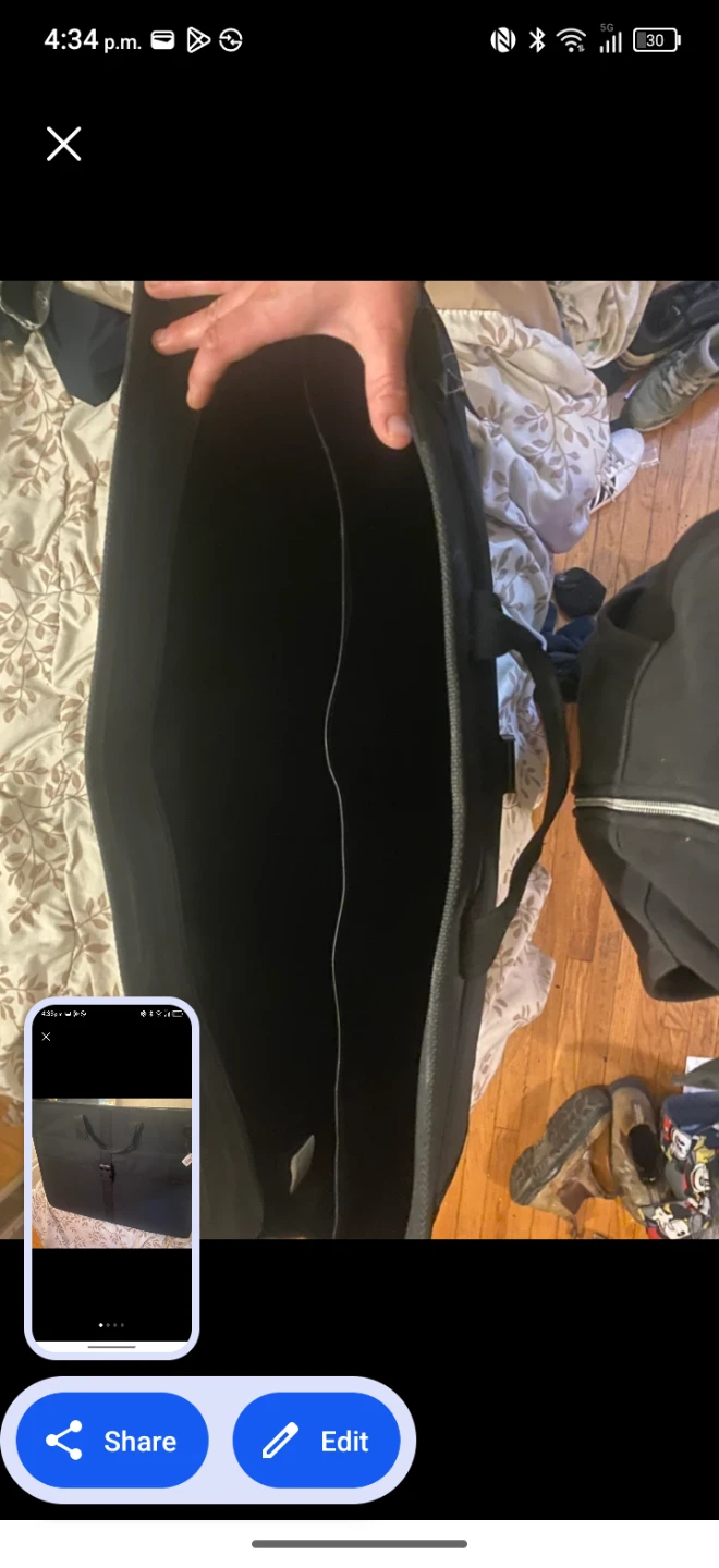 Black Portfolio Carry Case - photo 2