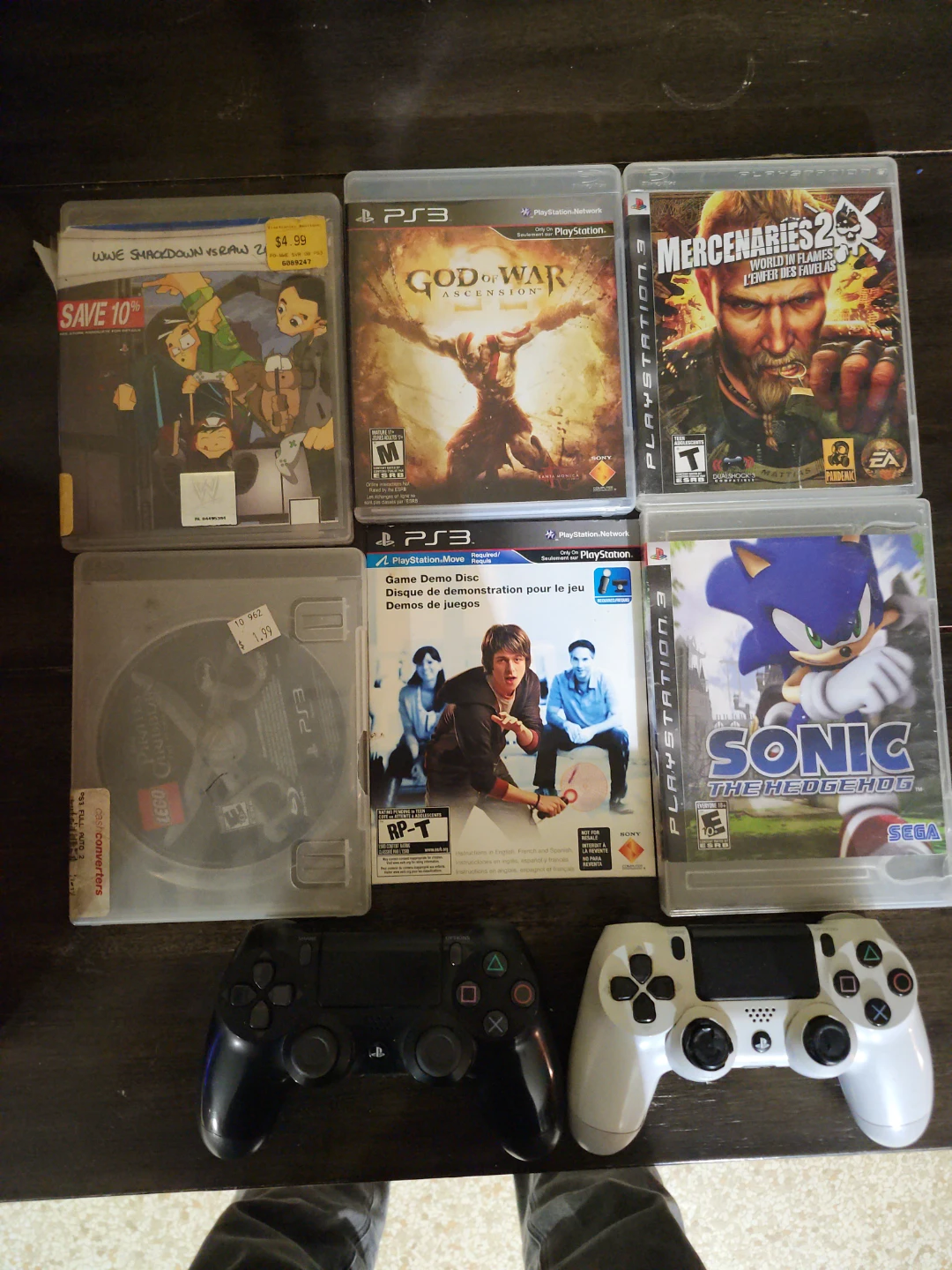PlayStation 3 Console with 2 Controllers and 19 Games - photo 3