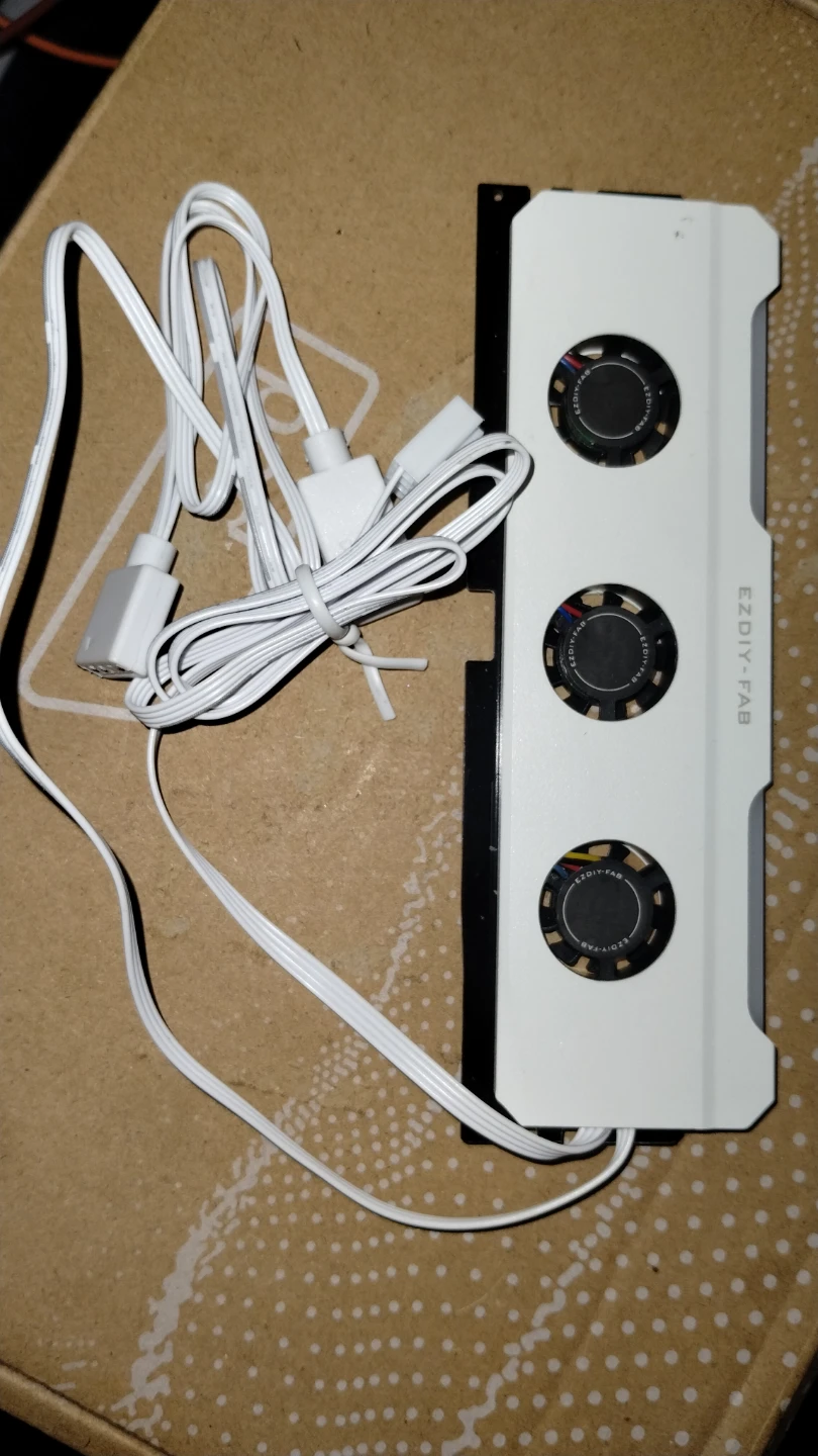 EZDIY-FAB Active RAM Memory Cooler (White) - Brand New