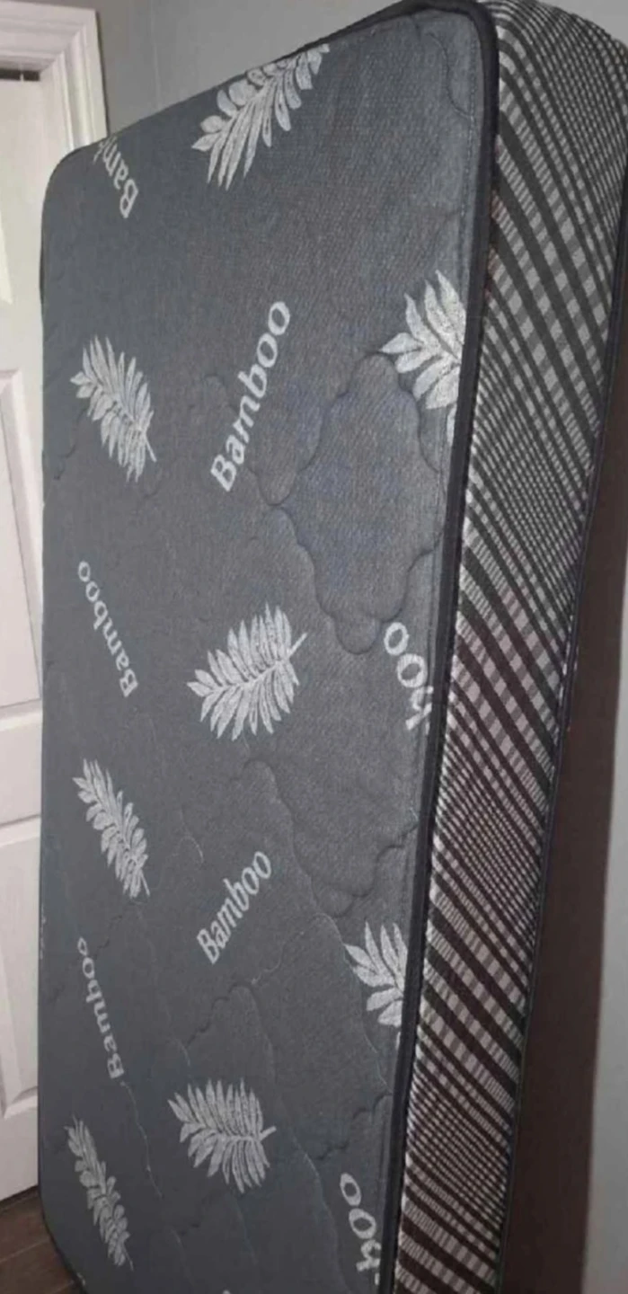 Single Hard Foam Firm Bamboo Mattress - photo 2