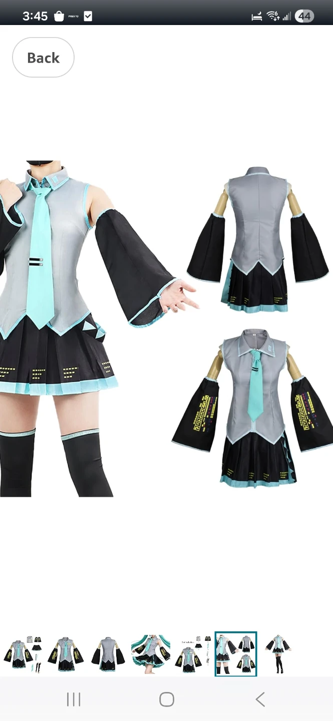 Miku Cosplay Costume Set - photo 2