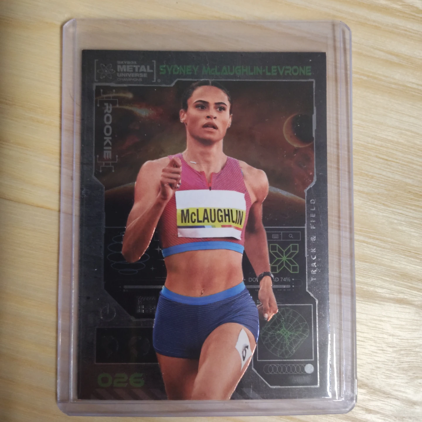 2023 Skybox Metal Universe Sydney McLaughlin-Levrone Card