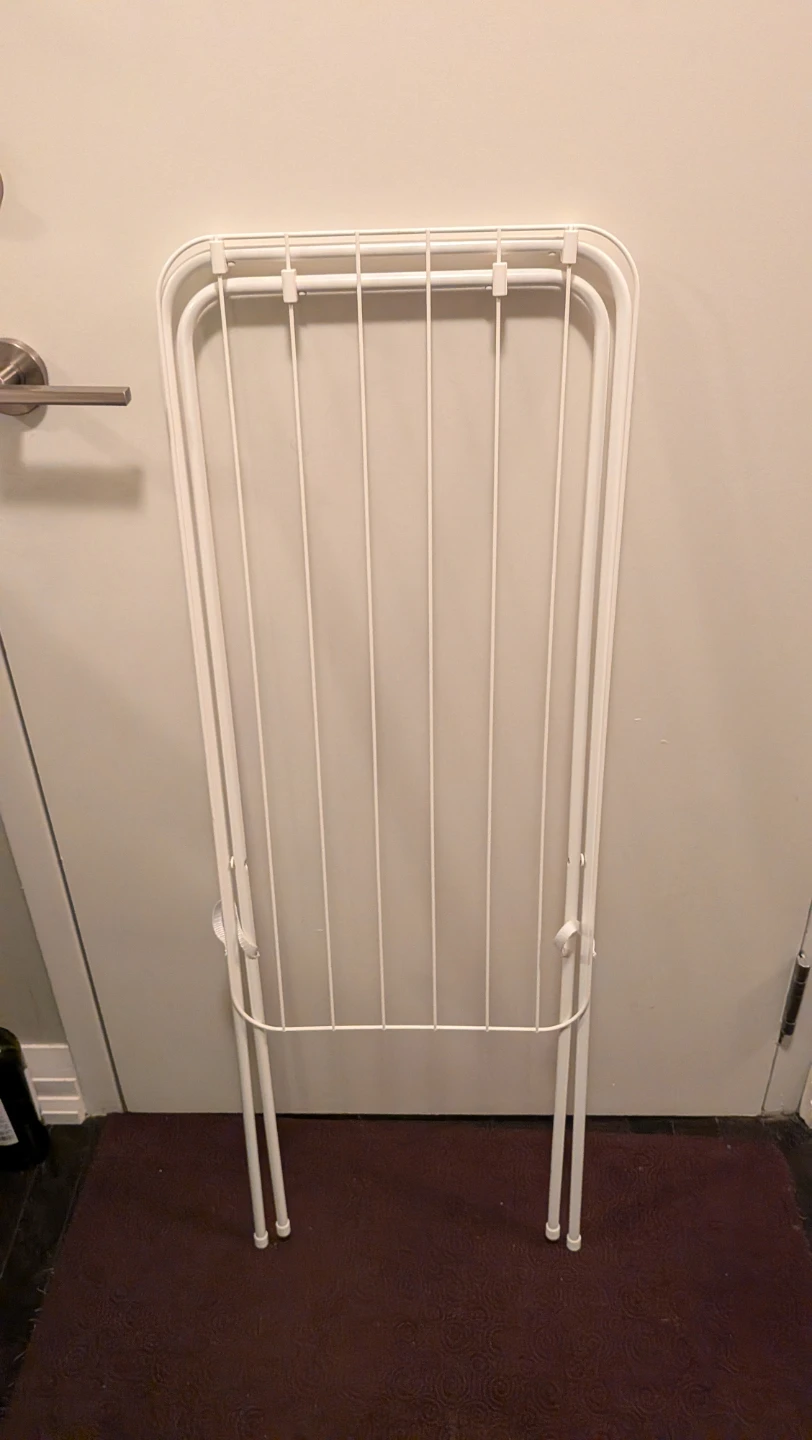 IKEA JÄLL Drying rack, indoor/outdoor, white - photo 2