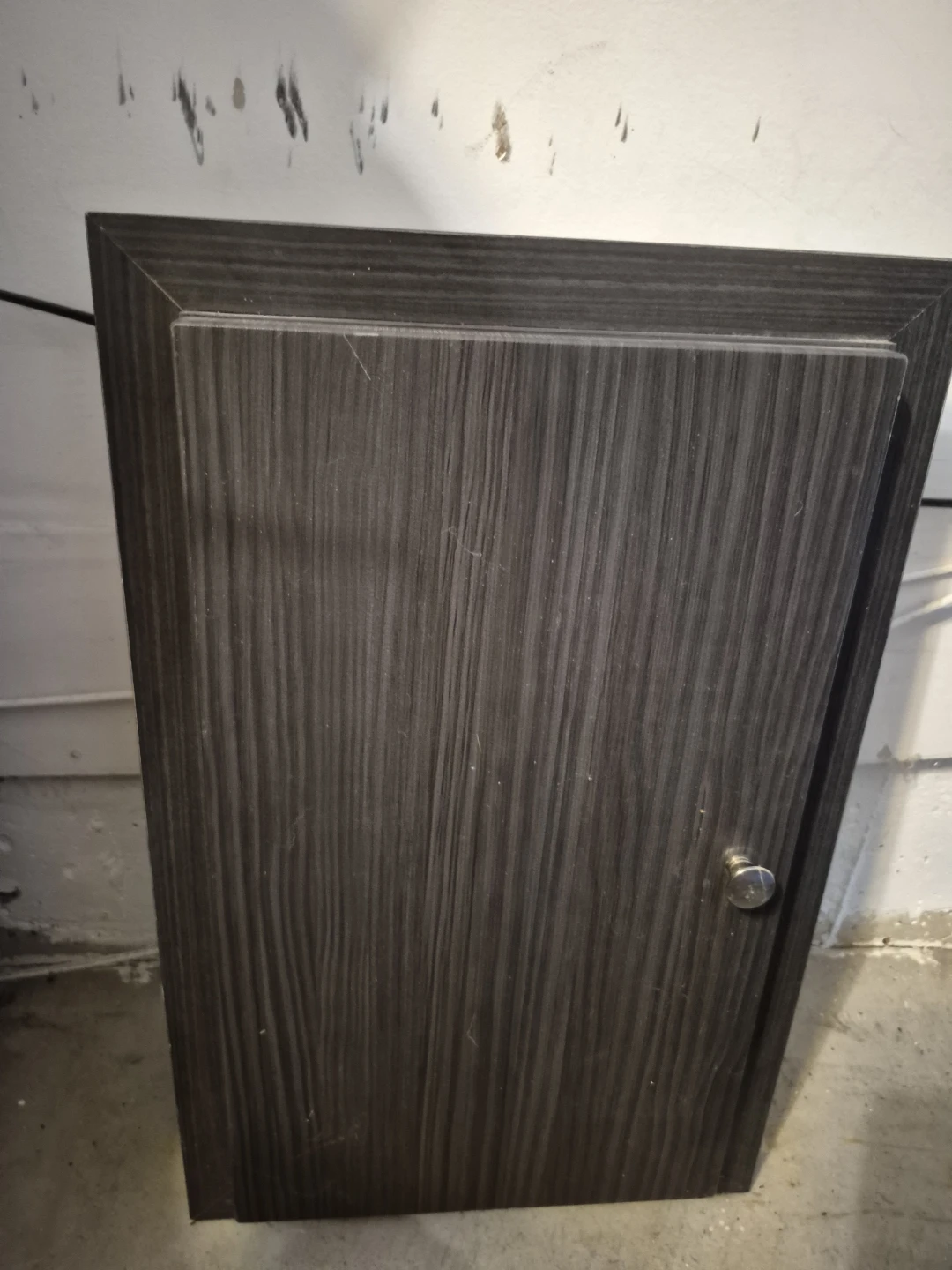 Dark Wood Bathroom Medicine Cabinet