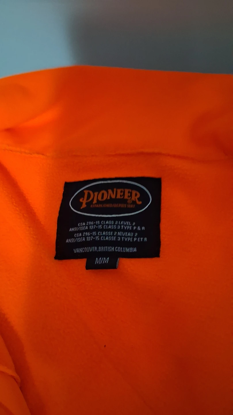 Pioneer Hi-Viz Safety Jacket size m - photo 2