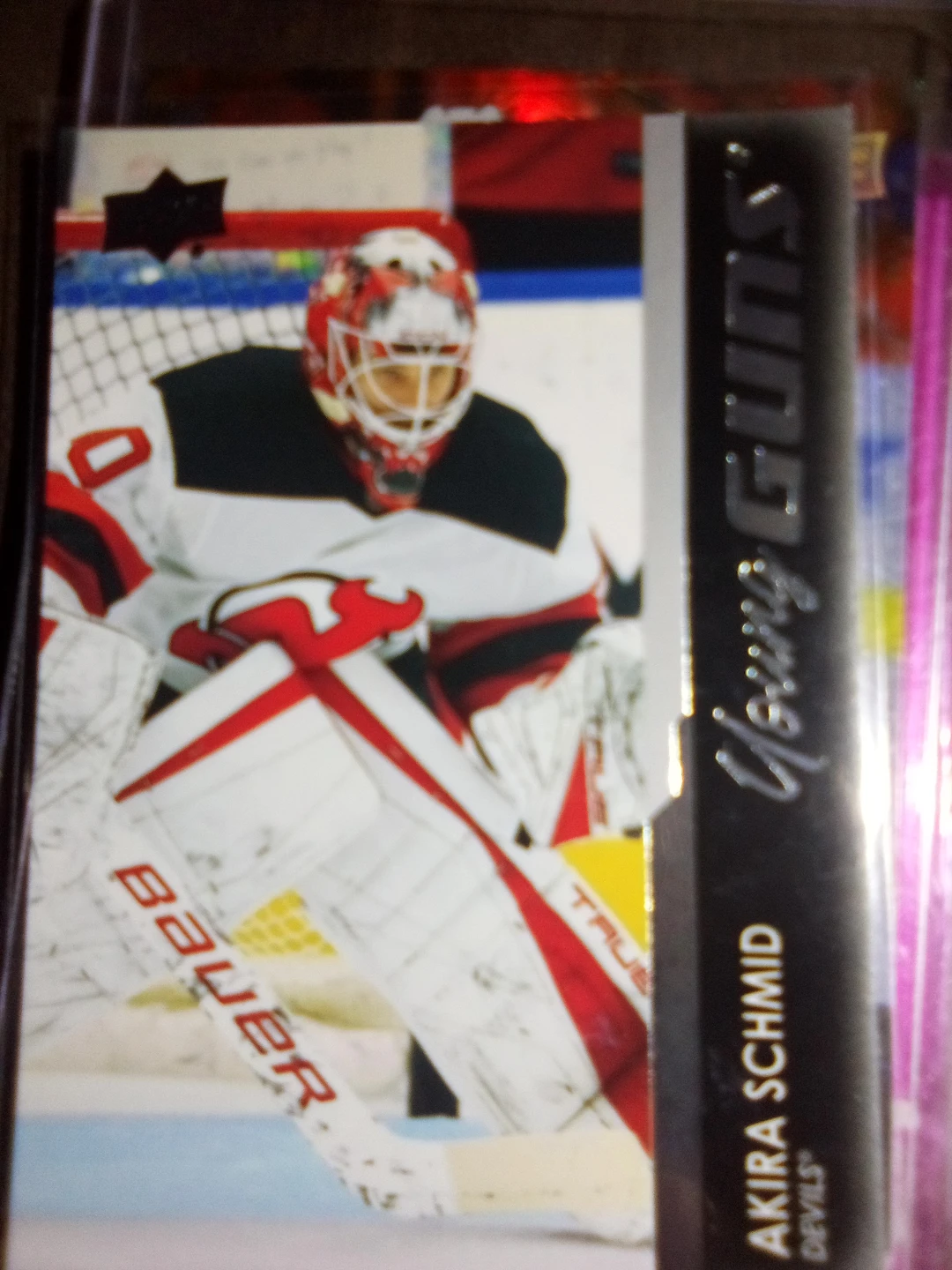 Akira Schmid 2021-22 Upper Deck Young Guns Rookie Card