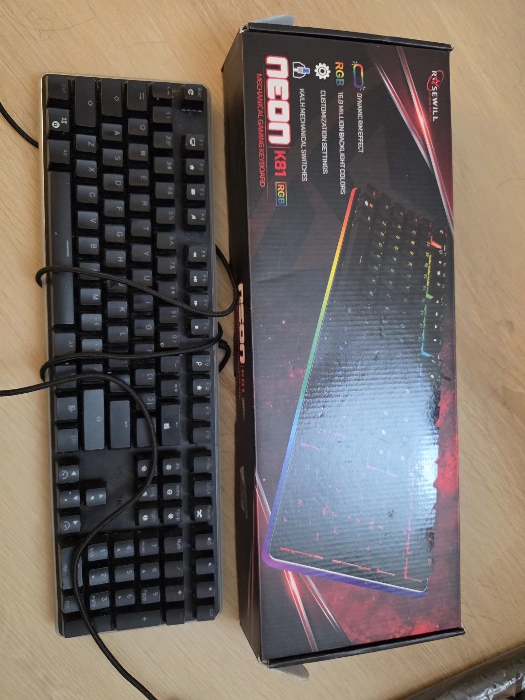 Rosewill NEON K81 RGB Mechanical Gaming Keyboard