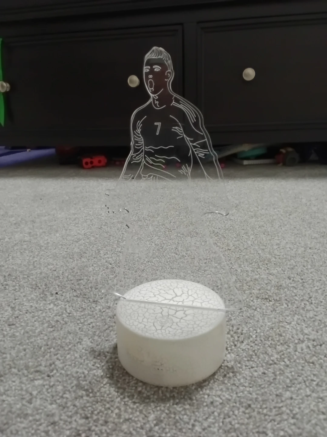 Cristiano Ronaldo 3D LED Lamp