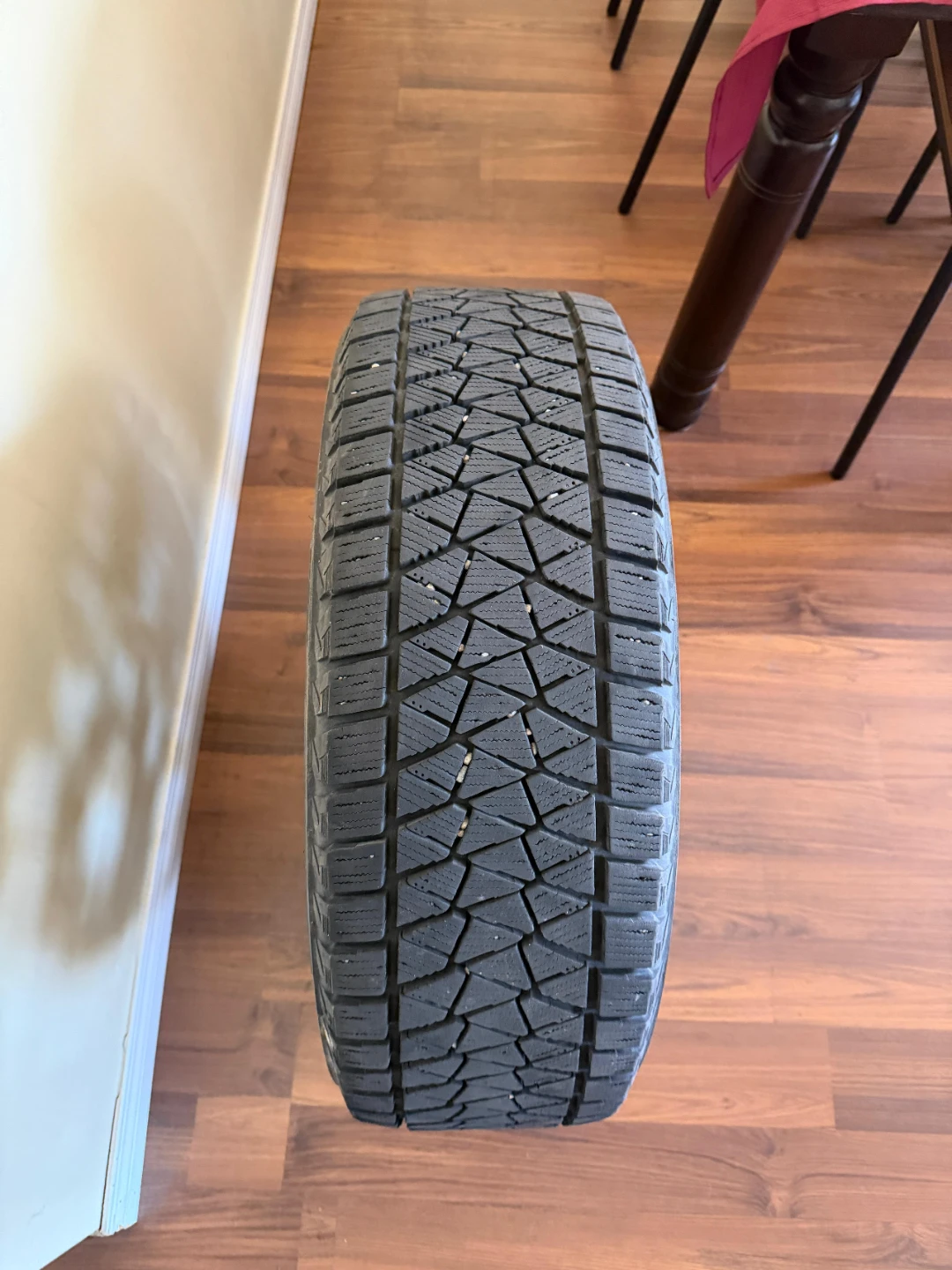 Bridgestone Blizzak Winter Tires with Steel Rims