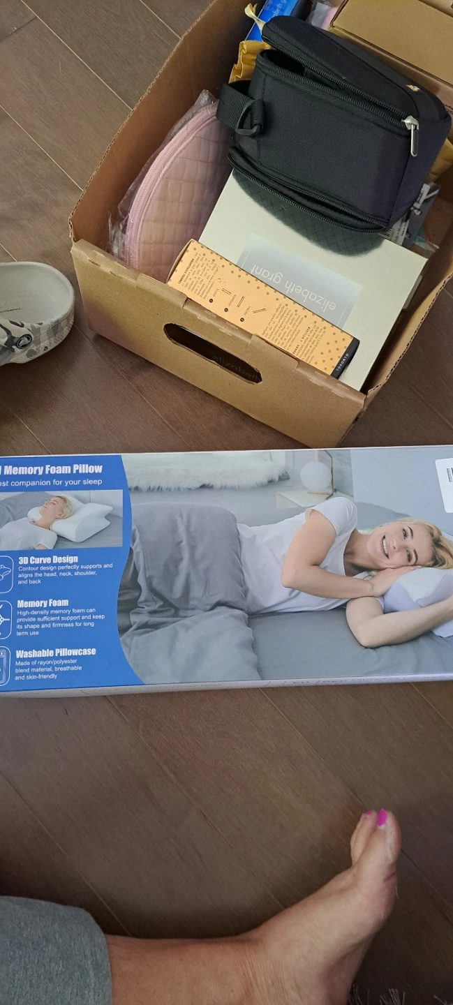 HOMCA 2 in 1 Memory Foam Pillow