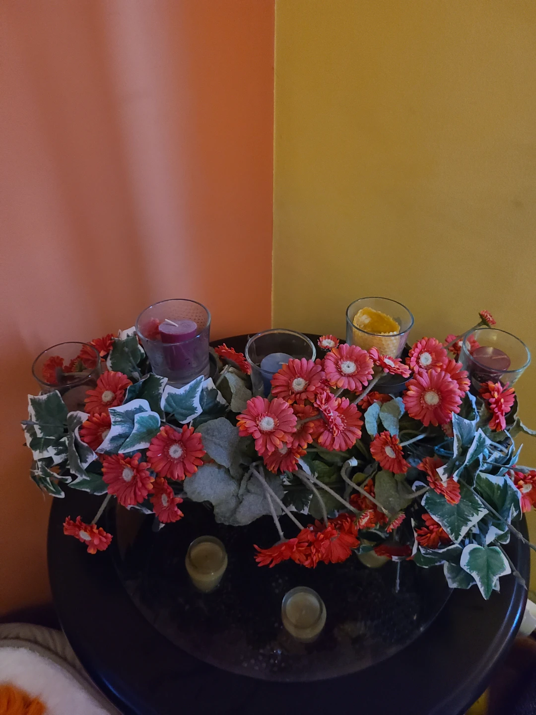 Floral Candle Centerpiece - photo 2