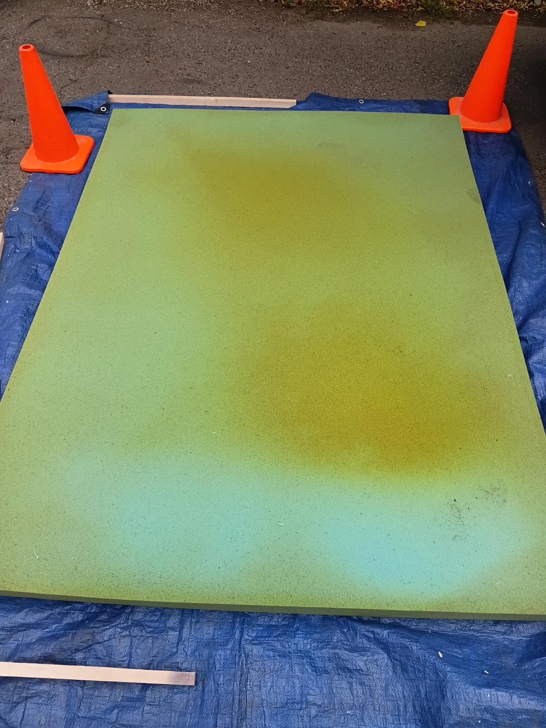 High Density Queen Size Memory Foam Topper