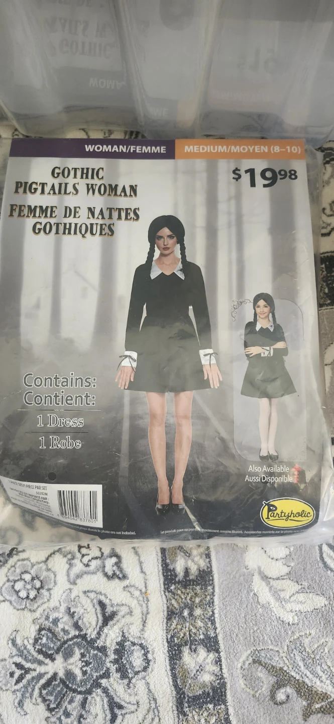 Partyholic Womans Gothic Costume (8-10)