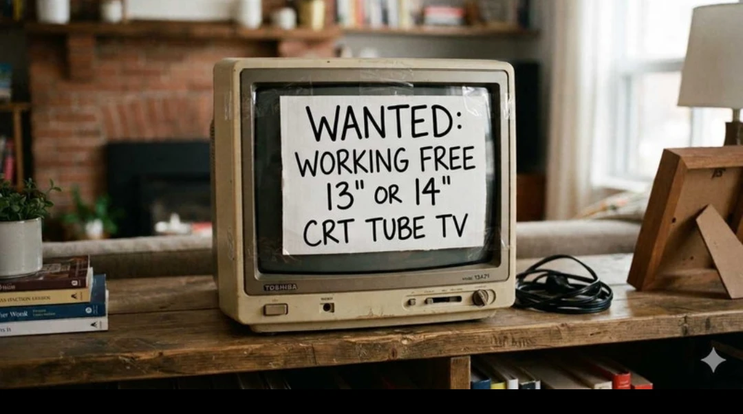 ISO small tube/bubble/CRT tv