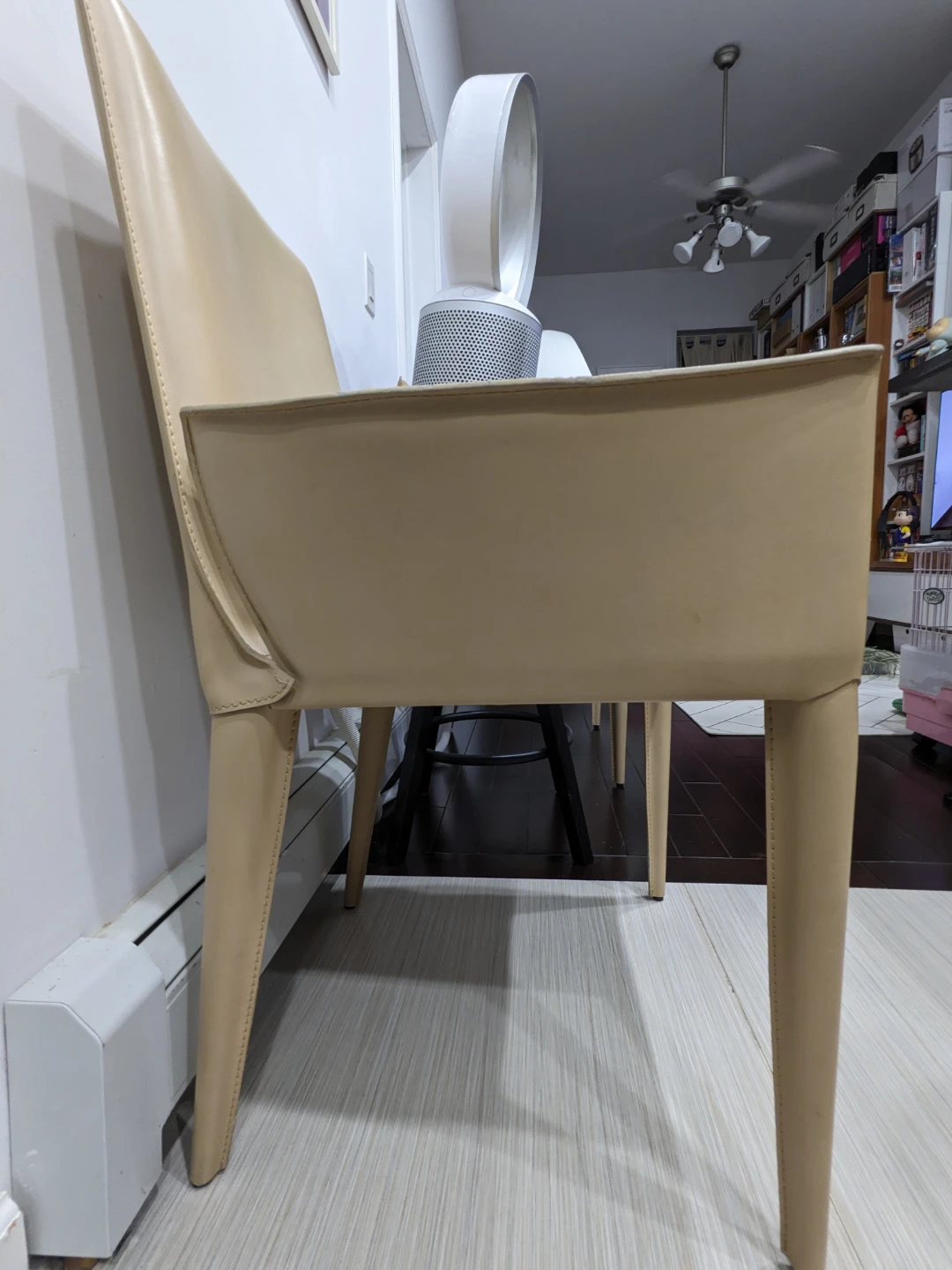 Bottega Arm Chair Set of 2 Beige - photo 3