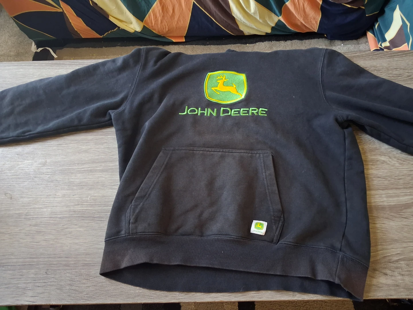 John Deere Black Hoodie - photo 3