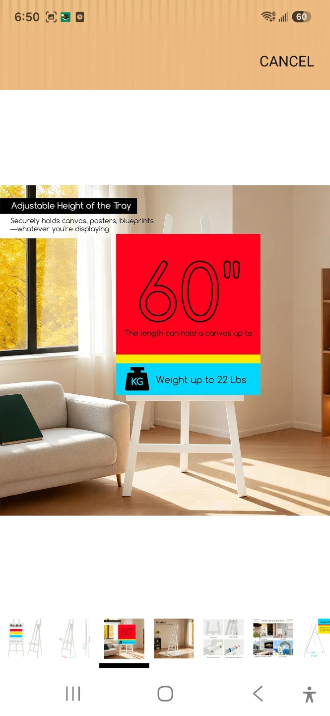 MEEDEN Solid Wood Studio Easel - photo 2