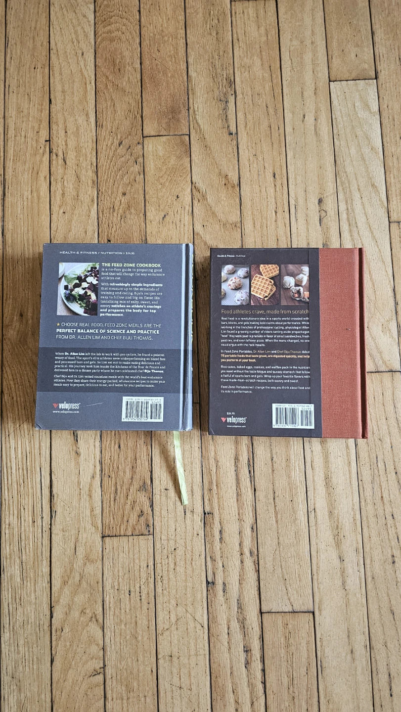 The Feed Zone Cookbook and Portables Set - photo 2
